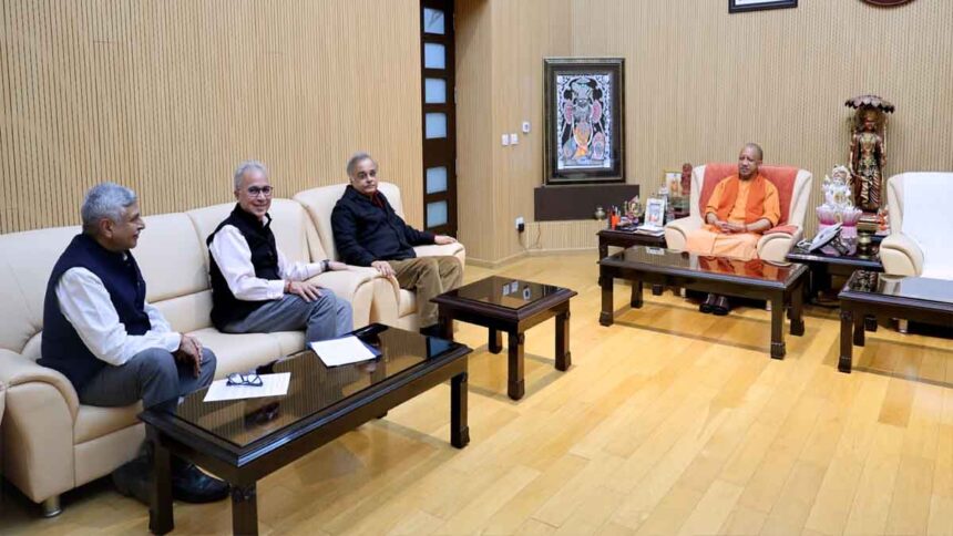 मुख्यमंत्री योगी से मिले सीआईआई के प्रतिनिधि