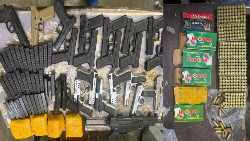 Punjab News: सीमा पार से तस्करी की कोशिश नाकाम, 21 अत्याधुनिक पिस्तौल और 2.1 किलोग्राम हेरोइन बरामद