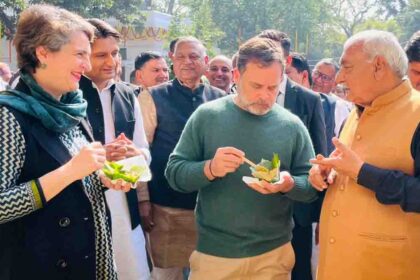 Former Haryana CM Bhupinder Singh Hooda hosted dinner at his residence