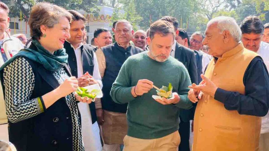 Former Haryana CM Bhupinder Singh Hooda hosted dinner at his residence