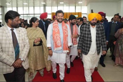 CM Mann appealed to PM Modi to name Halwara airport after Shaheed Kartar Singh Sarabha