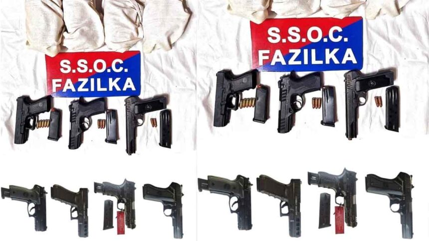 Cross-border smuggling network busted in Fazilka