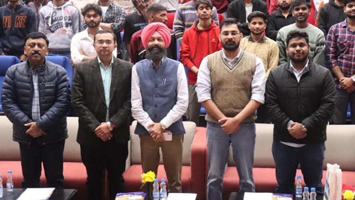 IKGPTU organised an Alumni Talk on Entrepreneurship