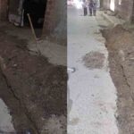Illegal sewerage construction on Gulab Devi Road Jalandhar