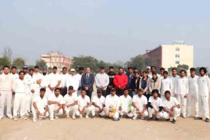 Inter-College Cricket Tournament organised by IKGPTU commenced at St. Soldier Sports Complex