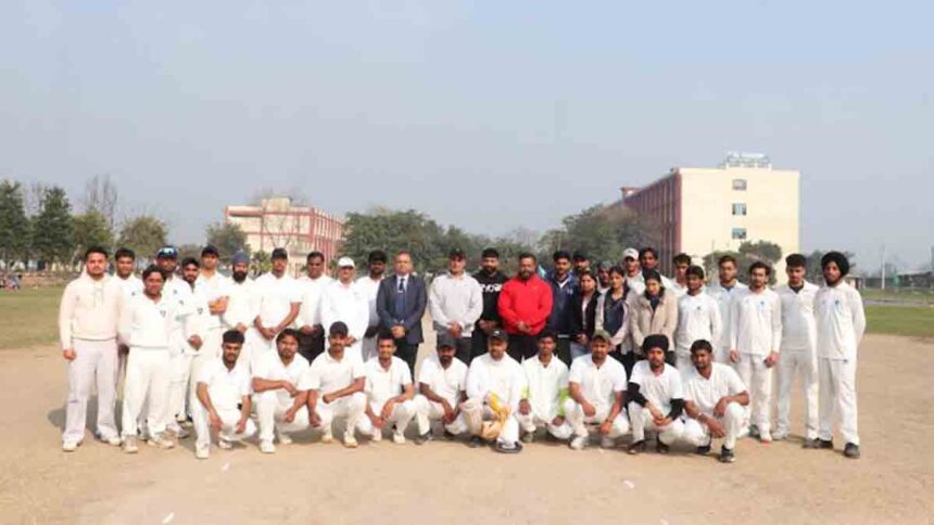 Inter-College Cricket Tournament organised by IKGPTU commenced at St. Soldier Sports Complex