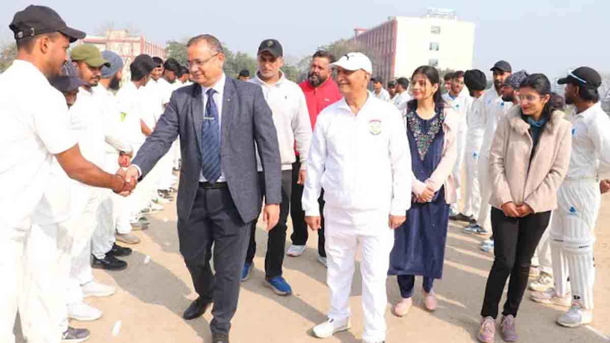 Inter-College Cricket Tournament organised by IKGPTU