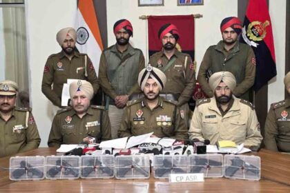 Operatives of cross-border arms smuggling network have apprehended in Amritsar