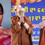 PM Narendra Modi and Sant Niranjan das ji