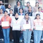 React JS certificate course completed by PG Multimedia Department at HMV