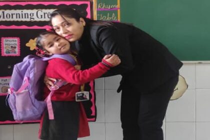 DIPS News: डिप्स में स्नेहिल स्वागत से बच्चों के दिन की खुशनुमा शुरुआत