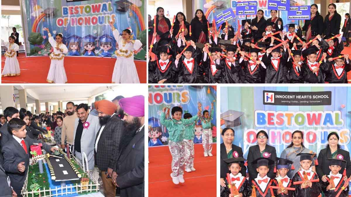 Innocent Hearts: इनोसेंट हार्ट्स स्कूल में “बेस्टोवल ऑफ ऑनर्स-ग्रेजुएशन सेरेमनी“ का आयोजन