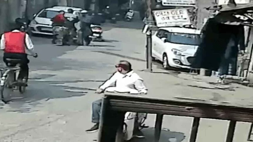 दिनदहाड़े कारोबारी से लूट की कोशिश