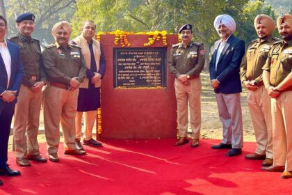 Jalandhar News: पी.ए.पी. परिसर में 65.43 लाख की लागत से निर्मित सड़कों का उद्घाटन