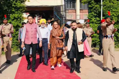 Aman Arora kicked-off KAARVAAN 2026 at DAV College