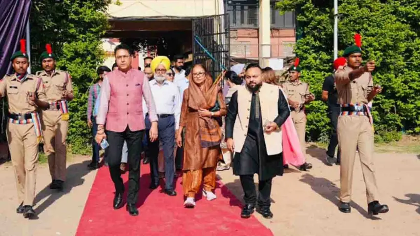 Aman Arora kicked-off KAARVAAN 2026 at DAV College