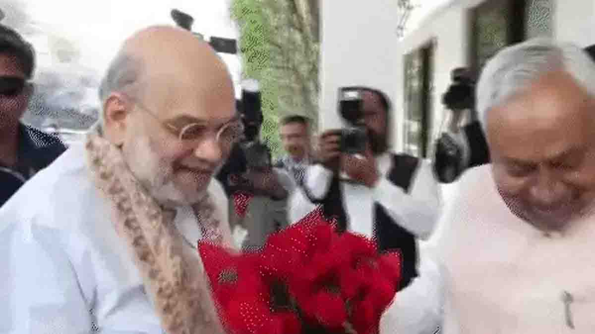 Amit Shah and Nitish Kumar