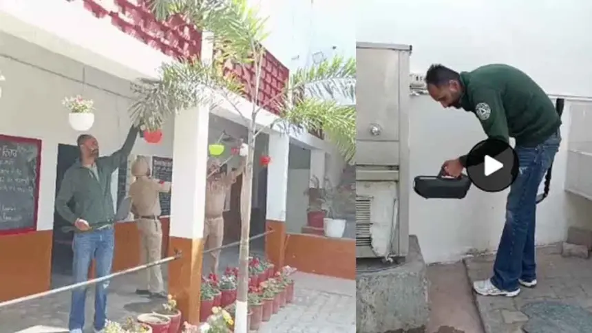 Inspection of School Water Cooler in Moga