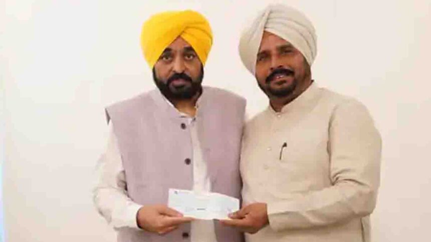 CM Bhagwant Mann and Shergil