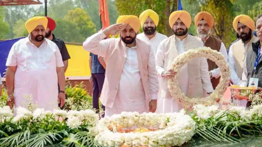 CM Mann paid tribute to the martyrs