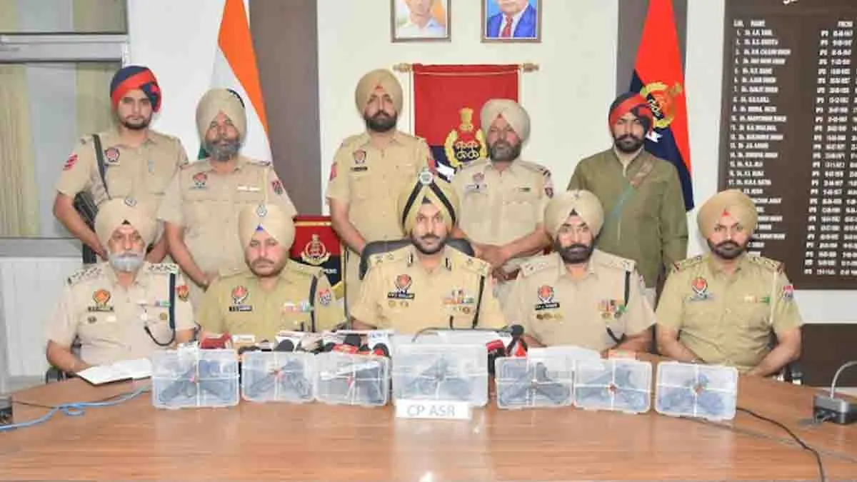 Cross-border arms smuggling module busted