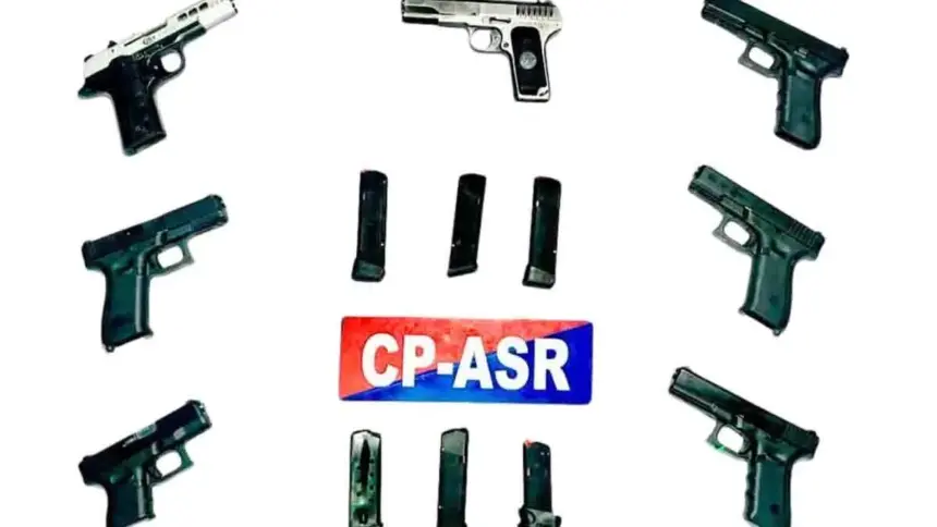 Cross-border arms smuggling module busted