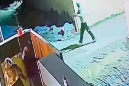 Firing in Hoshiarpur at Businessman House