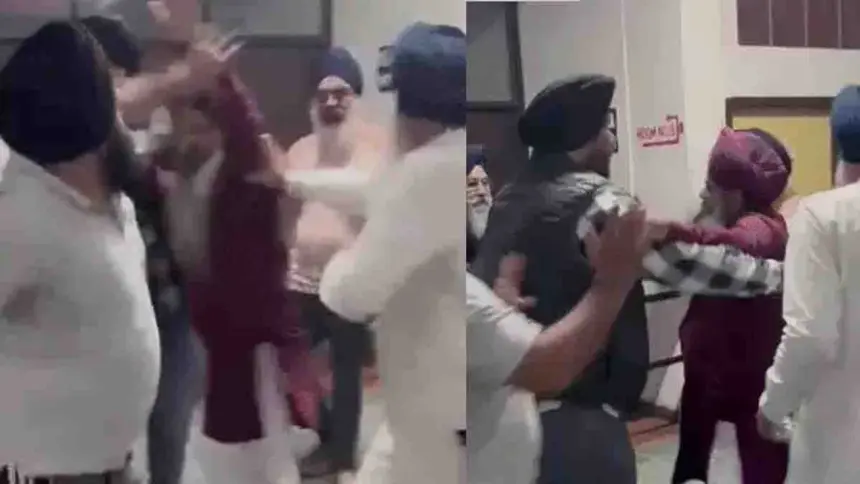 Haryana Sikh Gurdwara Management Committee Vice President Beaten