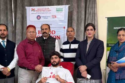 Innocent Hearts Organized Blood Donation Camp