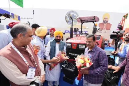 Kejriwal and CM Mann attended the inaugural ceremony