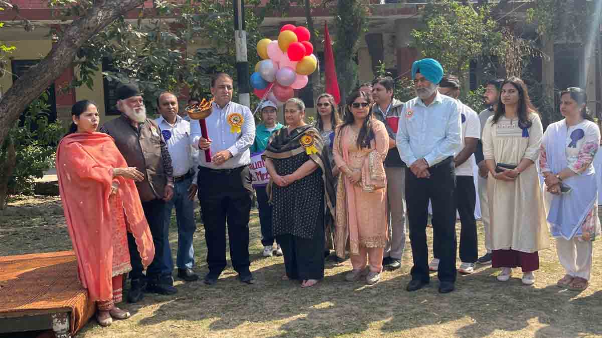 Nitin Kohli attended the annual sports meet