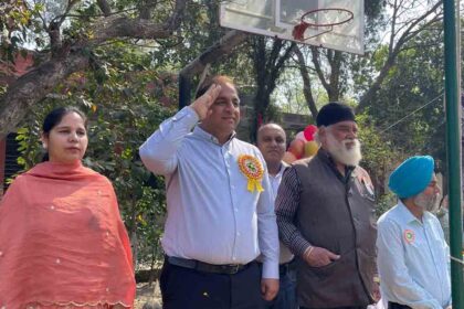 Nitin Kohli attended the annual sports meet