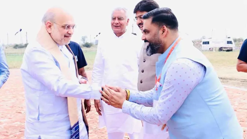 Rajan Chopra met Shri Amit Shah