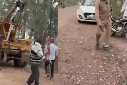 Roadways Bus Narrowly Escapes Overturning in Kurukshetra