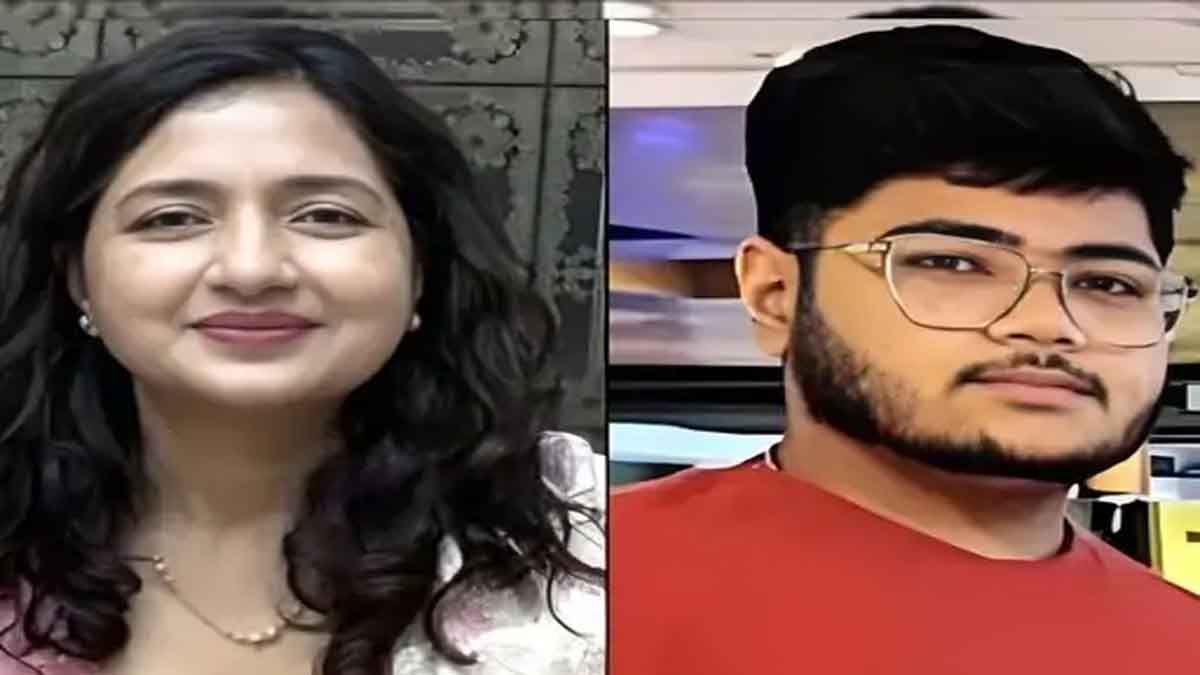 मृतक प्रिंसिपल डॉ. शबनम, बेटे तुषांत की फाइल फोटो