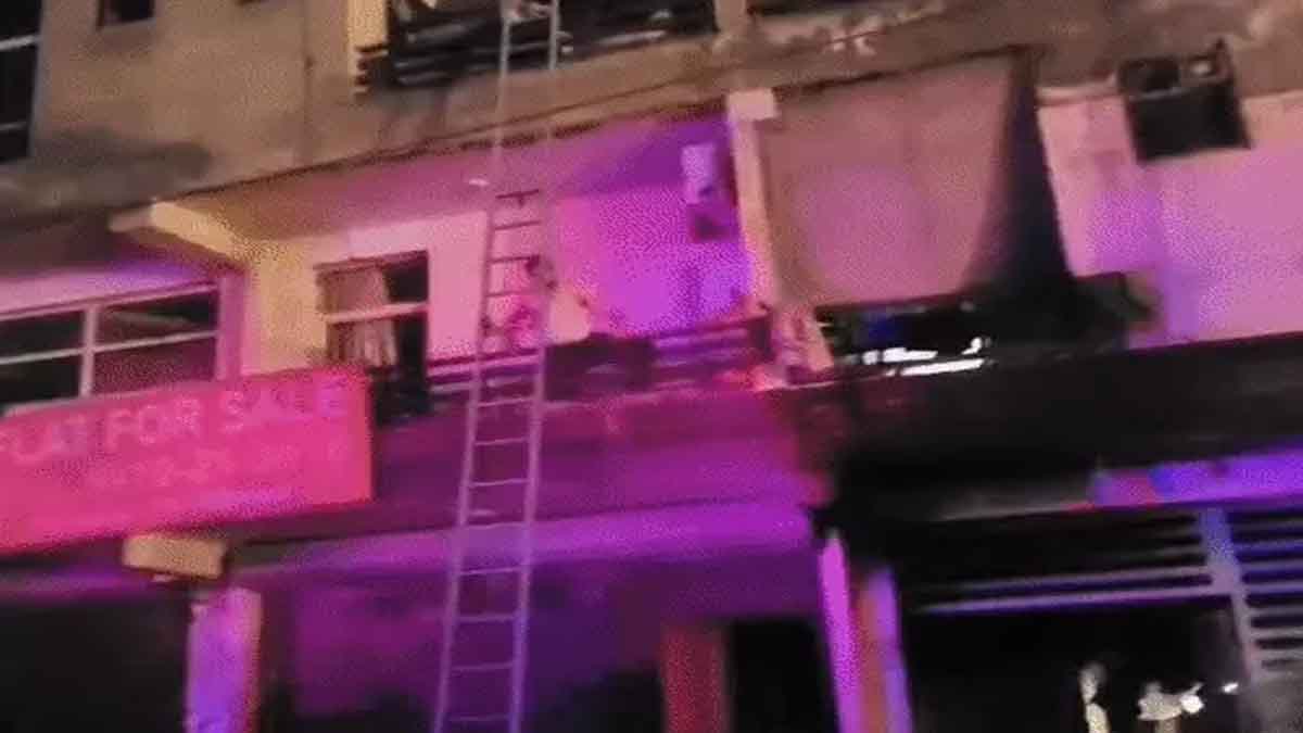 Ghaziabad Building Fire