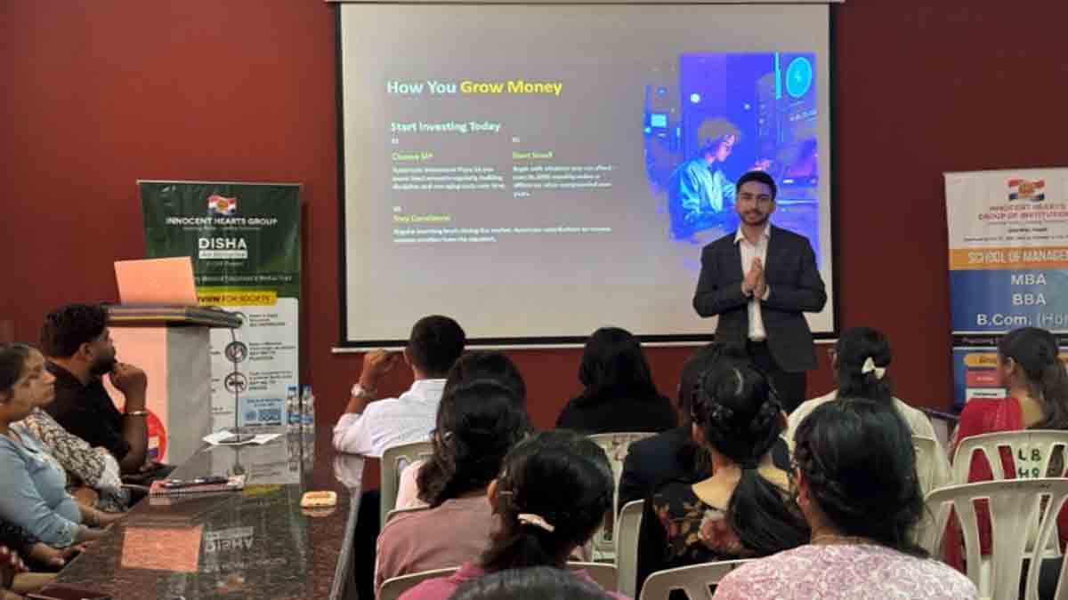 इनोसेंट हार्ट्स द्वारा ज्ञानवर्धक गेस्ट लेक्चर का आयोजन