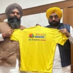 सीएम भगवंत मान द्वारा शहीद-ए-आज़म भगत सिंह नेशनल मैराथन की टी-शर्ट जारी