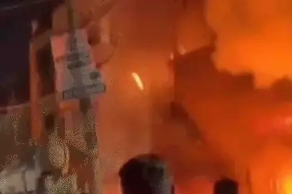 Indore Fire Incident Electric Car Charging Fire