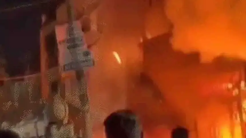 Indore Fire Incident Electric Car Charging Fire