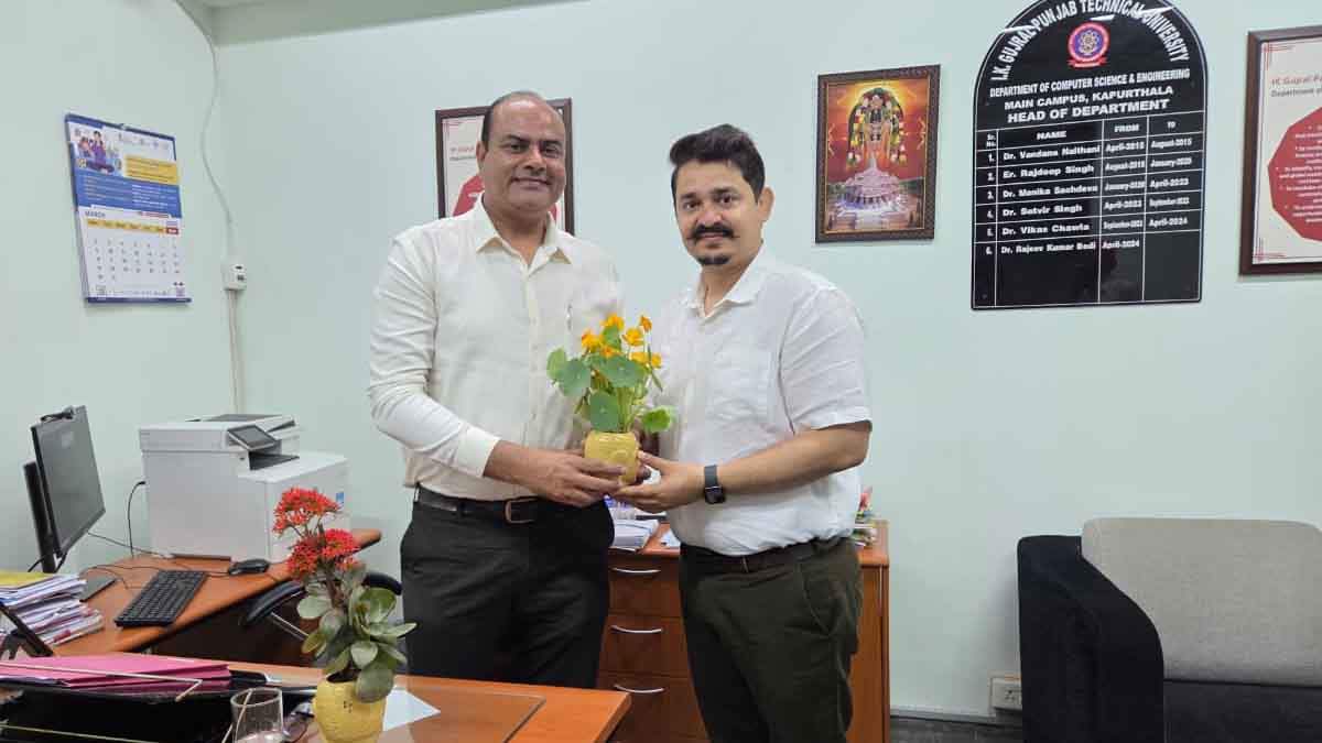 IKGPTU News: पी.टी.यू में “इमर्जिंग टेक्नोलॉजीज़: वेब डेवलपमेंट, क्लाउड सिक्योरिटी एवं ए.आई/एम.एल” पर दो दिवसीय वर्कशॉप आयोजित