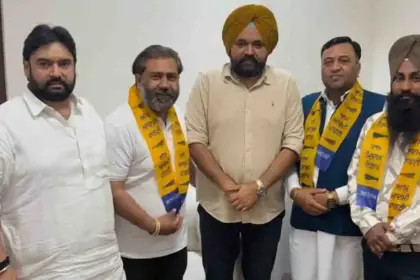 ravinder-bansal-returns-to-aap-jalandhar-politics-gagandeep-singh-ahluwalia-role