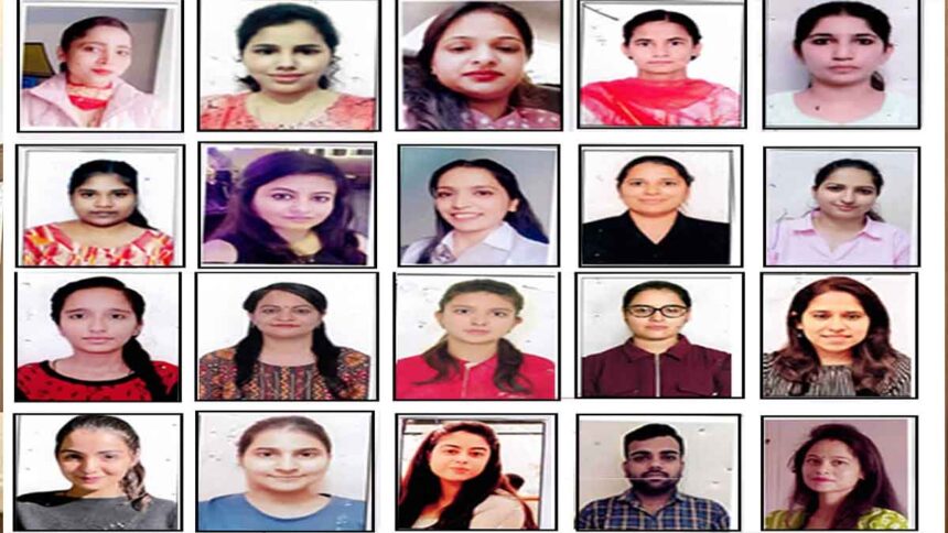 विद्यार्थियों ने यूनिवर्सिटी परिणामों में ग्रुप का नाम किया रोशन