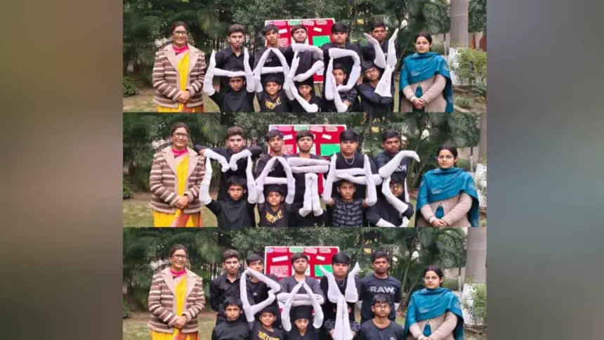 सेंट सोल्जर ग्रुप के विद्यार्थियों ने अंतरराष्ट्रीय गणित दिवस मनाया