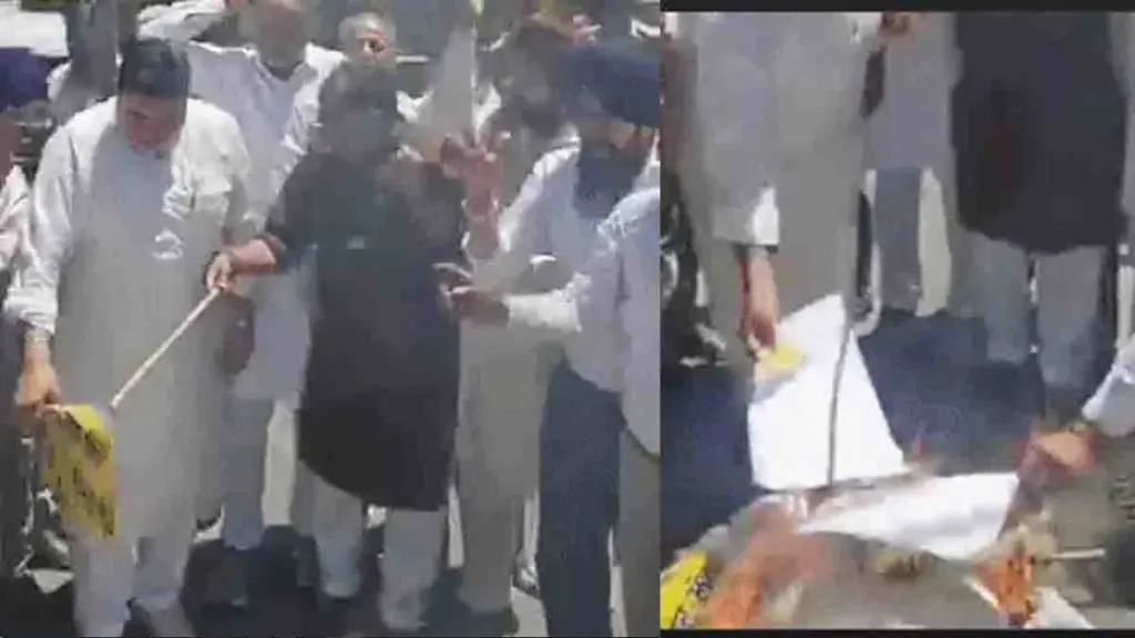 Punjab News: BJP जॉइन करने वाले सांसदों के खिलाफ प्रदर्शन, पुतले फूंके