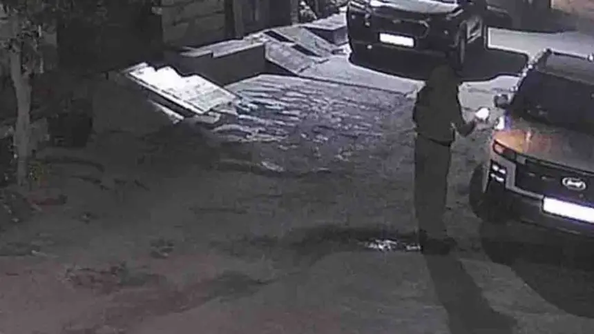 Hosiery Businessman's Creta Set on Fire in Ludhiana