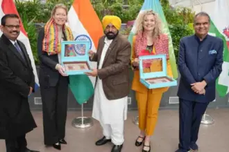 unjab CM Mann Meets NXP Semiconductors from the Netherlands