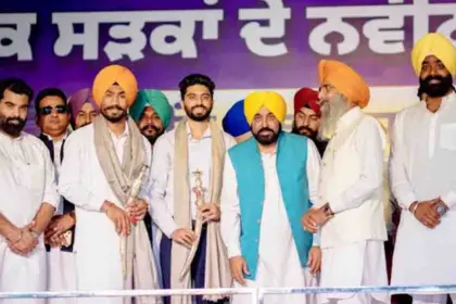 CM Mann laid the foundation stone of All major roads in Amritsar's Attari Assembly constituency