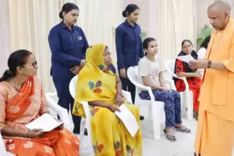 CM Yogi Listens to Grievances During Janta Darshan