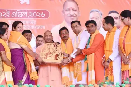 CM Yogi enters the electoral battleground of West Bengal